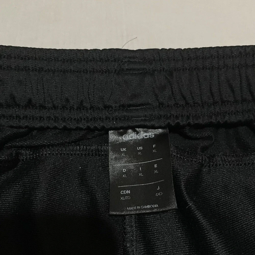 Adidas Men's Athletics Essential Tricot 3-Stripe Pants Black Size XL Track